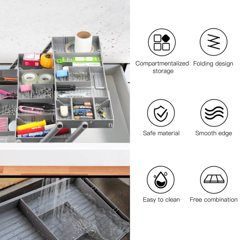 3 Tier Collapsible Jewellery Organizer