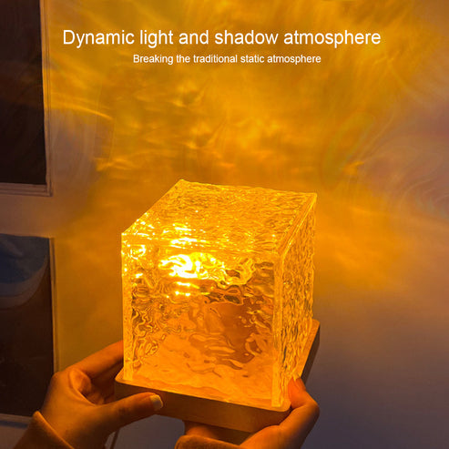 Dynamic Water Ripple Lamp Projector with RGB colors , Underwater Effect
