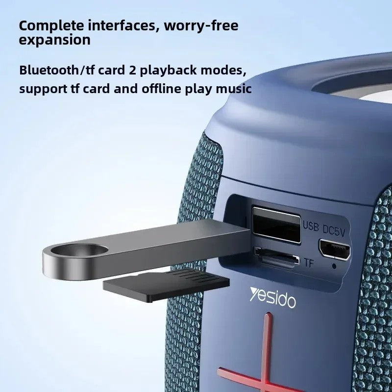 new Bluetooth speaker wireless mini ultra long distance home outdoor portable waterproof and anti drop subwoofer harman kordon