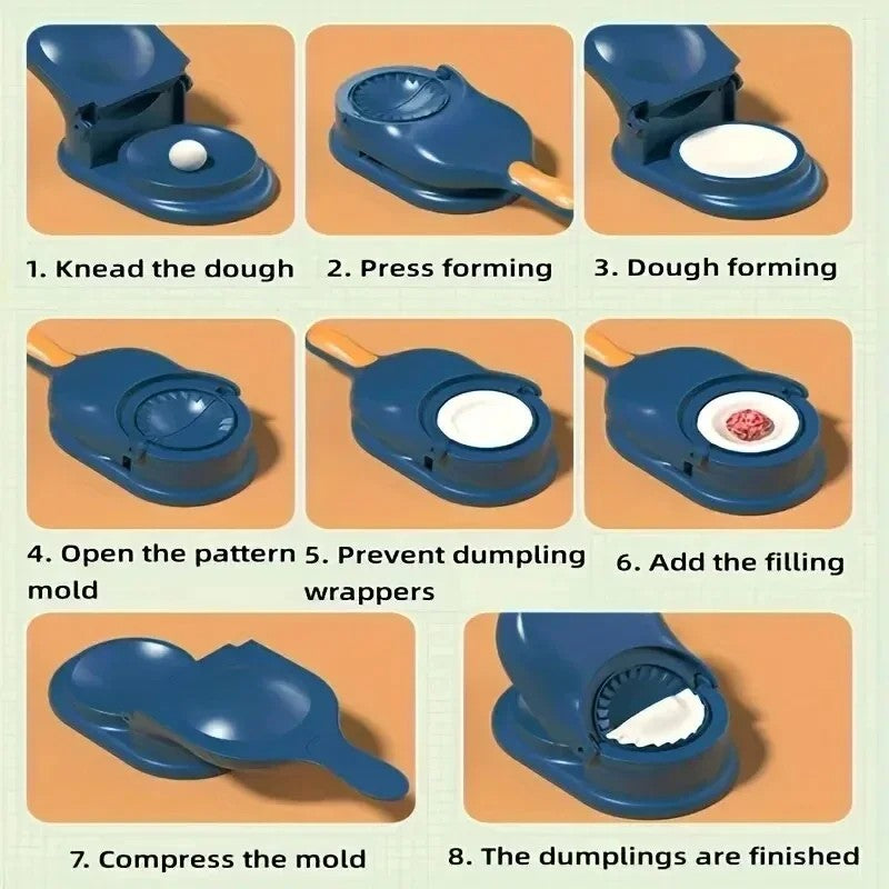 Dumpling Pastels Mold Plastic Dumplings Maker DIY