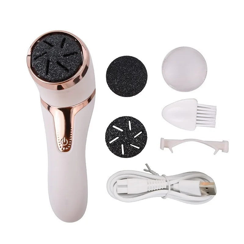 Electric Foot Grinder To Remove Dead Skin Corns Calluses Vacuum Pedicure Machine Waterproof Tools USB Lime Feet