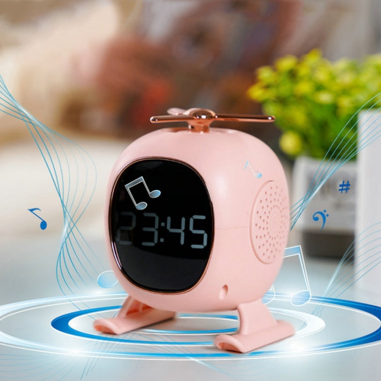 F23 Aromatherapy Bluetooth Alarm Clock Stand Subwoofer Speaker