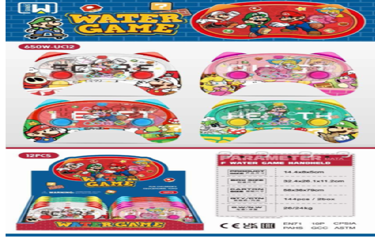 Handheld Water Ring Toss Game – Portable Classic Fun for Kids