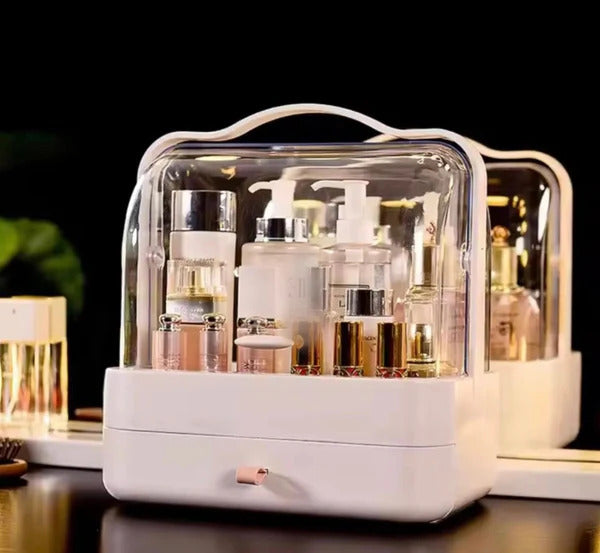 Acrylic Single Door Cosmetic Organizer