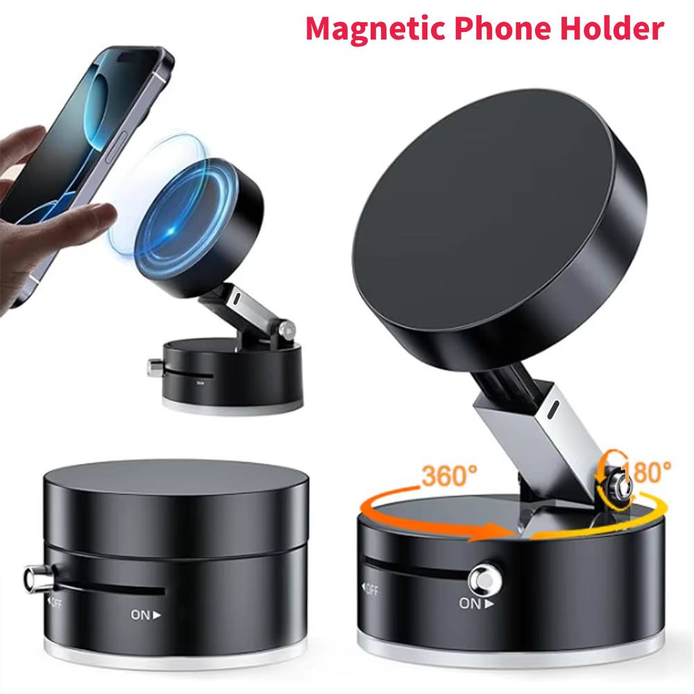 Vaccum Magnetic Vlogging Mobile Holder Iphone & Android