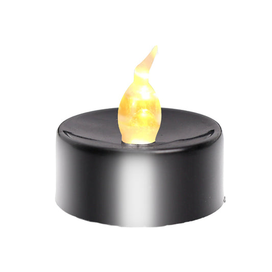 Black LED Electronic Candle Battery Operated