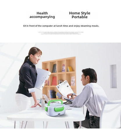 Portable Rechargeable Electric Lunch Box Heated Insulated Lunch Box
