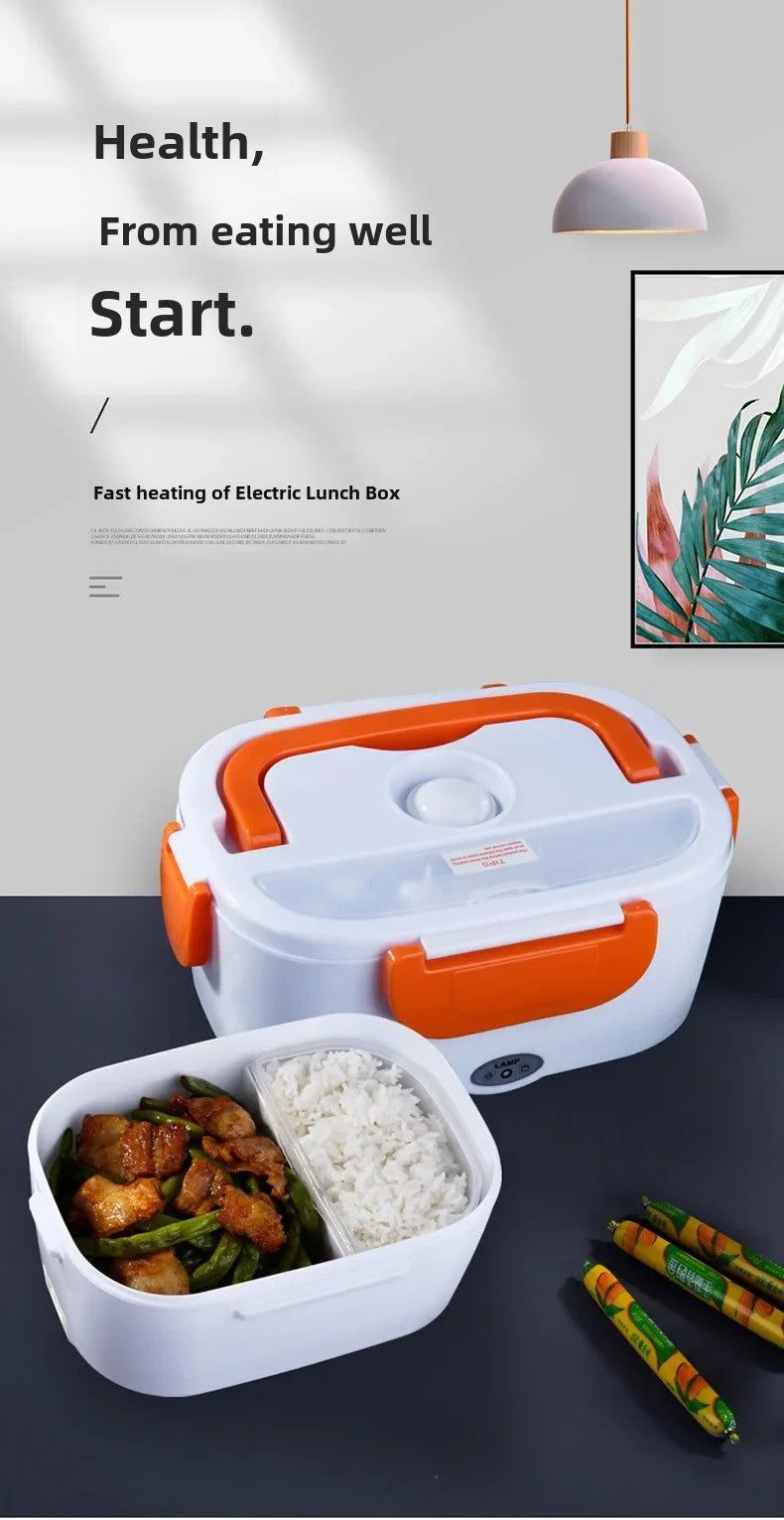 Portable Rechargeable Electric Lunch Box Heated Insulated Lunch Box