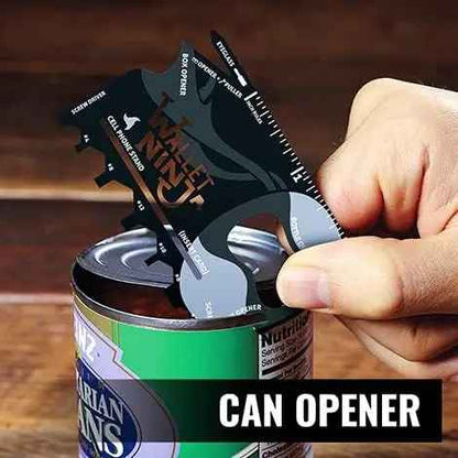 18 in 1 Credit Card Size Multi-Tool for Quick Repairs