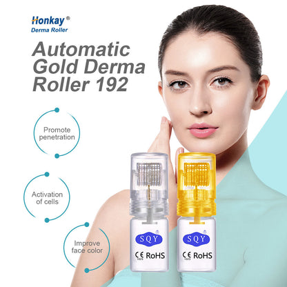 Bottle Derma Roller, Skin Rejuvenation, Anti-Aging Facial Treatment Tool