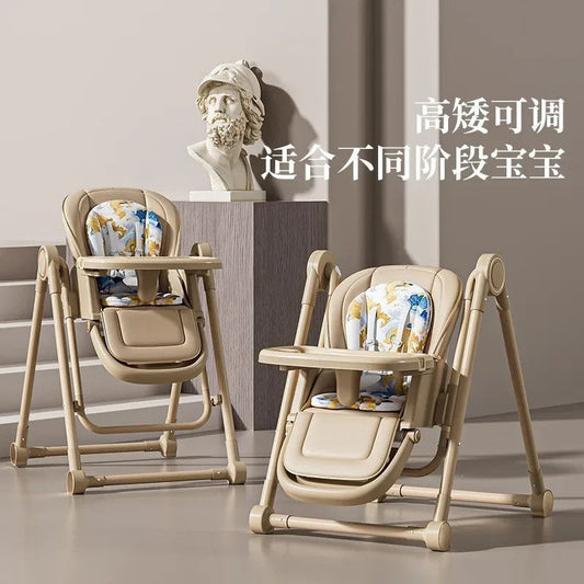 2-in-1 Foldable Sitting and Rocking Children's Dining