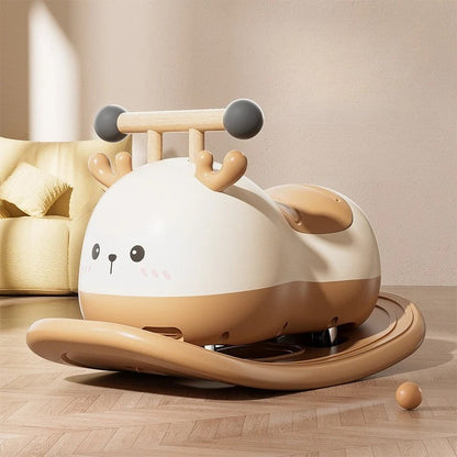 1-3-year-old Children's Peanut Cart Baby's First Birthday Gift Anti-rollover Baby Walker