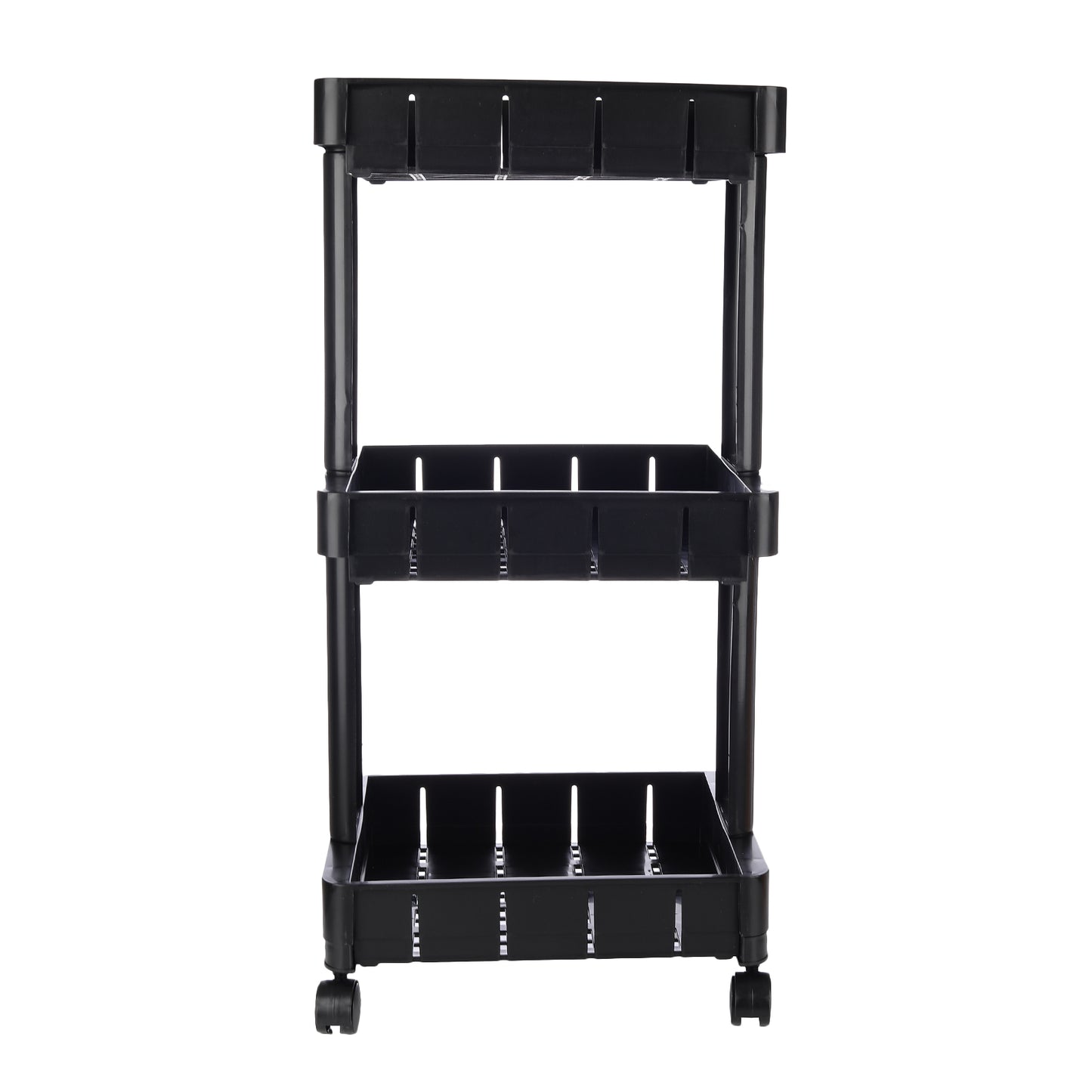 3 Tier Trolley Black