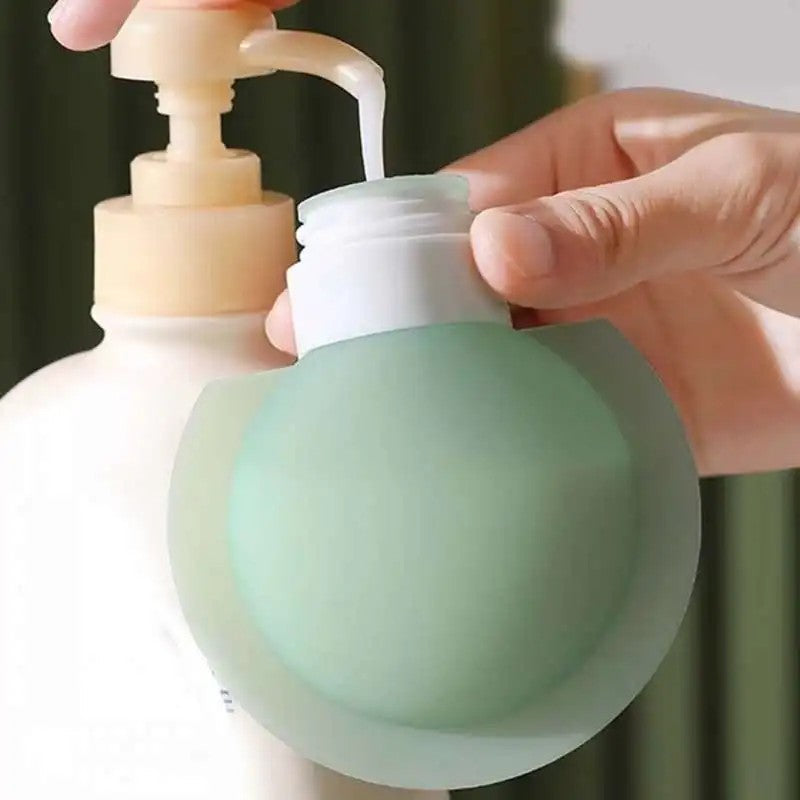 3PCS/set Portable Travel Bottles Soft Silicone Lotion Container Squeeze Tube Empty Bottle Cometic Shampoo Soap Refillable Bottle