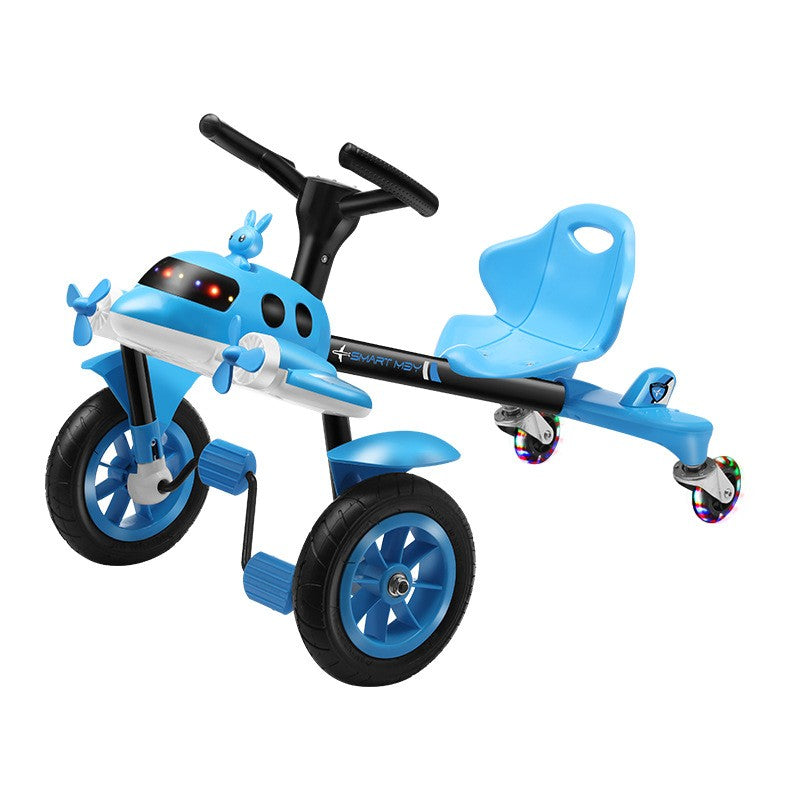 New Hot Sale Children's Four-Wheel Balance Bike Kids Drift Four-Wheeler Children's Tail Flickering Bike