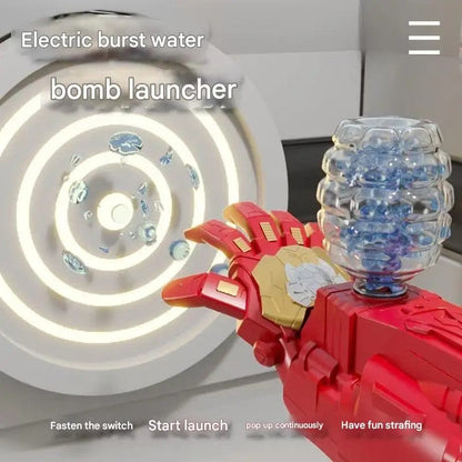 New outdoor electric burst gel ball toy gun cyber hero mechanical arm launch children's gift