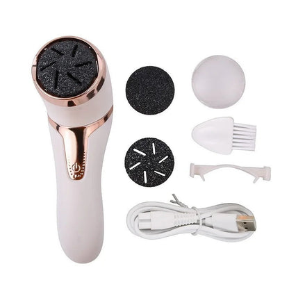 Electric Foot Grinder To Remove Dead Skin Corns Calluses Vacuum Pedicure Machine Waterproof Tools USB Lime Feet