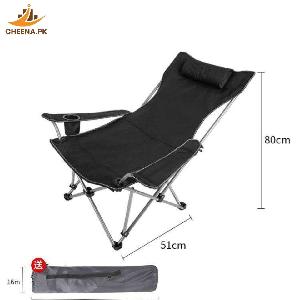 Outdoor Camping Folding Beach Chair Portable Angle easy to carry