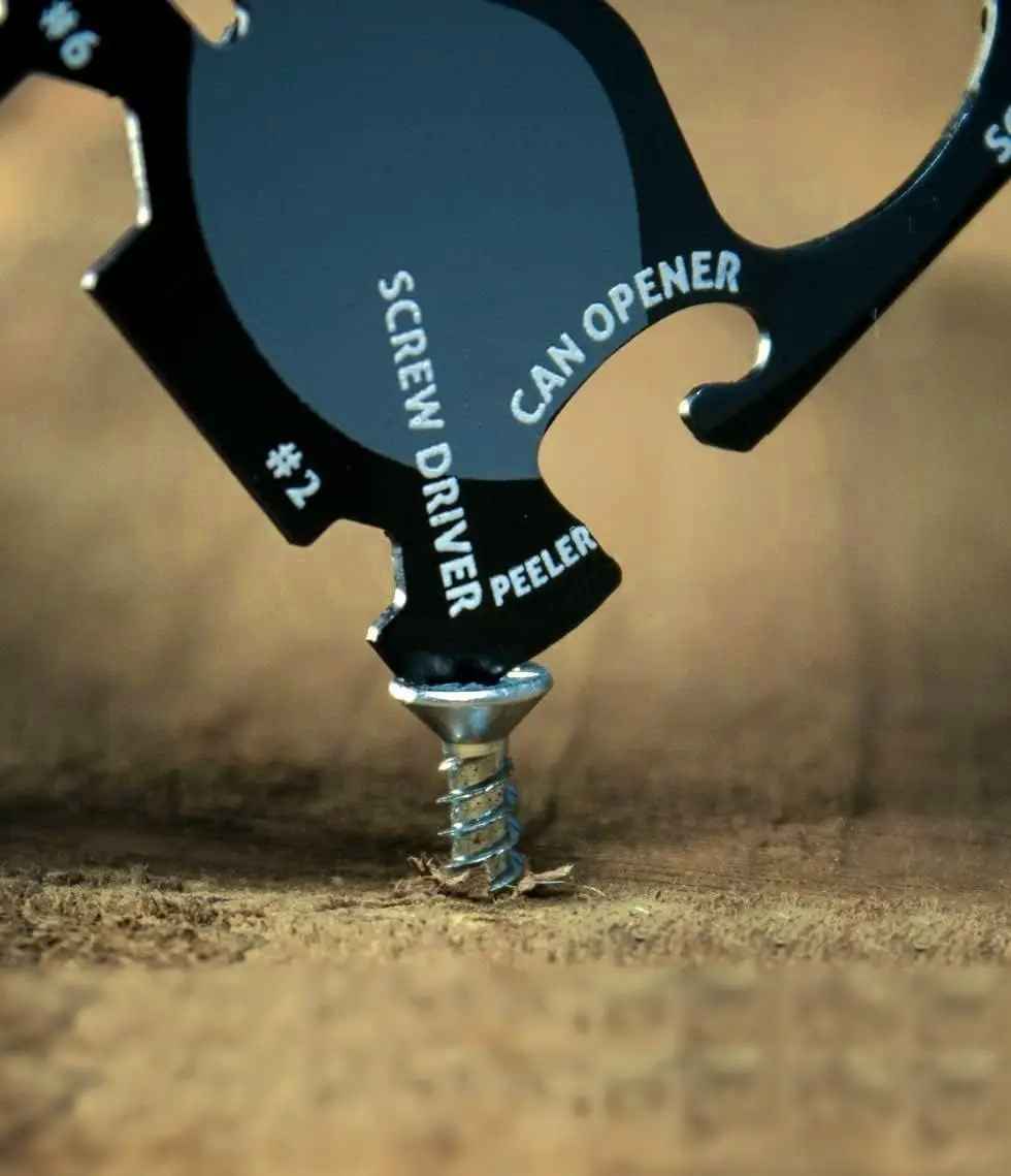 18 in 1 Credit Card Size Multi-Tool for Quick Repairs