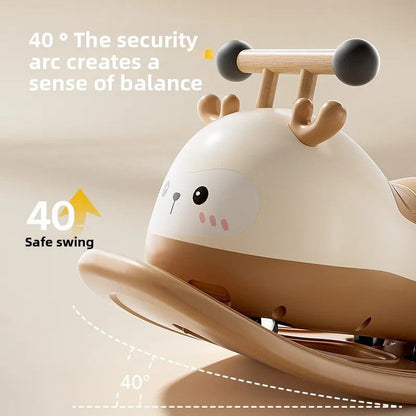 1-3-year-old Children's Peanut Cart Baby's First Birthday Gift Anti-rollover Baby Walker