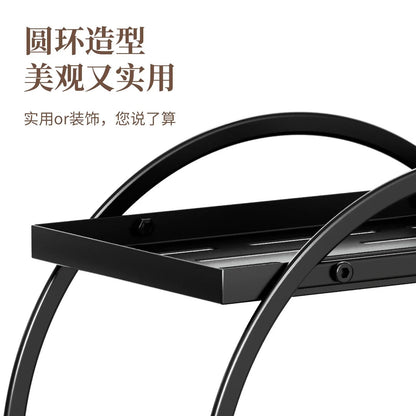 Shelf Light Luxury Toilet Bathroom Wash Rack Cosmetics Storage Box Desktop Dresser Rack