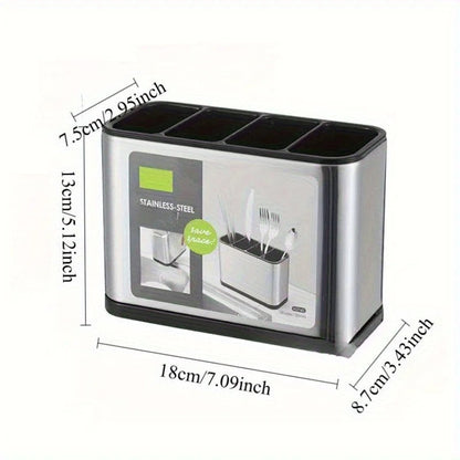 Stainless Steel Chopsticks Organizer Kitchen