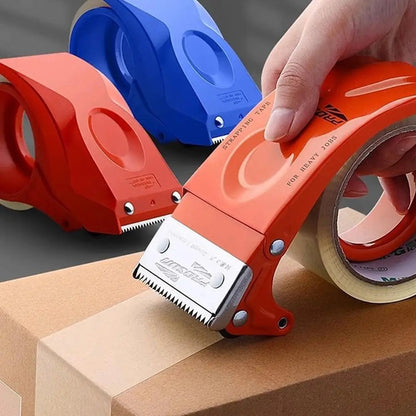 Heavy Duty Shipping Tape Dispenser Reusable Replaceable Packaging Tool