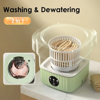 11L Folding Portable Washing Machine