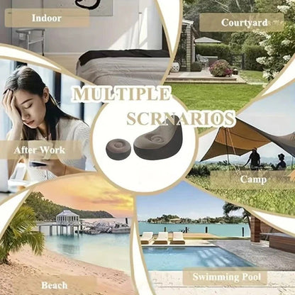 Inflatable Lounge Chair, Outdoor Foldable Portable Lazy Sofa With Footstool, Living Room And Bedroom Air Sofa Set