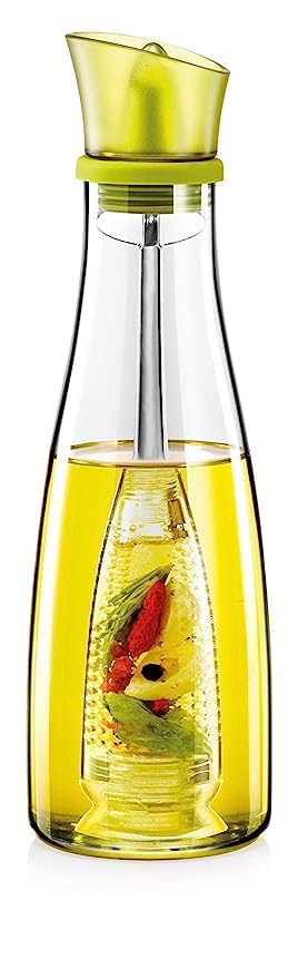 Kitchen Seasoning Glass Storage Bottle Sealed Moisture-Proof Glass Oil Bottle with Infuser