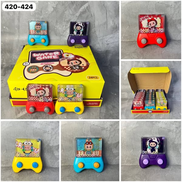 LA BU BU Bubble Ring Challenge Water Retro Game