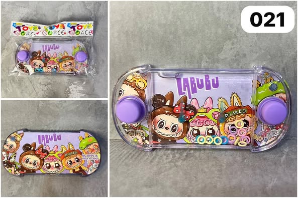 LA BU BU Bubble Ring Challenge Water Retro Game