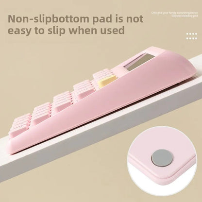 2025 New Solar Calculator with High Aesthetic Value Cream Colored