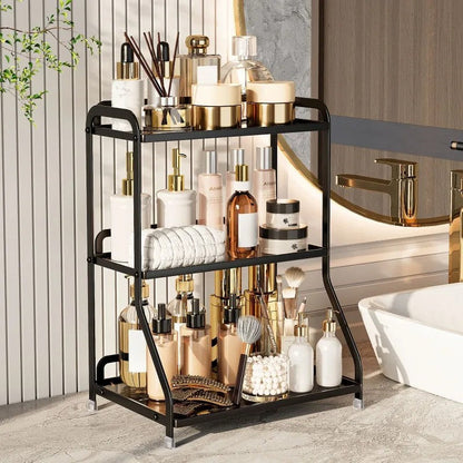 Shelf vanity desktop bathroom washstand, toilet storage rack