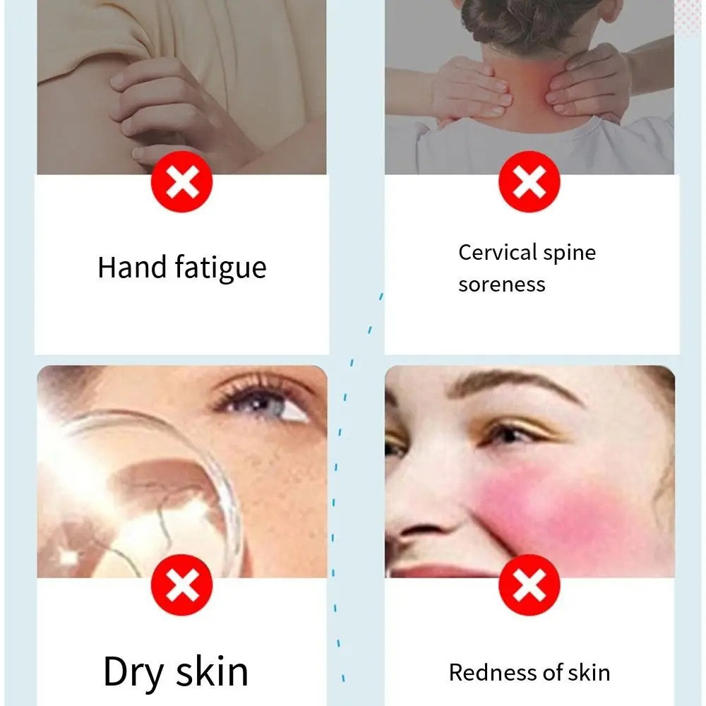 Gua Sha Silicone Ice Face Roller Cold Therapy Alleviate Puffiness Cooling Face Contour Globes Lifting Contour Brighten