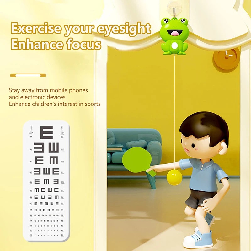 Indoor Hanging Table Tennis Trainer For Door Frame Convenient Ping Pong Trainer For Game Sports Exercise Indoor Playing Children