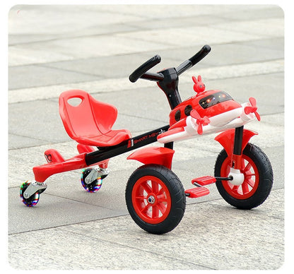 New Hot Sale Children's Four-Wheel Balance Bike Kids Drift Four-Wheeler Children's Tail Flickering Bike