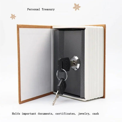 Dictionary Mini Book Safe Security Key Locker Money Hidden Secret Safe Key