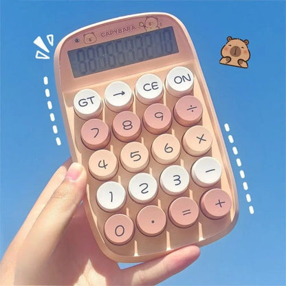 Capyabara Electronic Calculator 12-digit Mini Keyboard Calculator