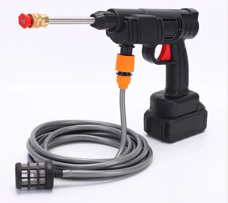 High-pressure Rechargeable Wireless Car Washer |Multi Nozzle High Quality