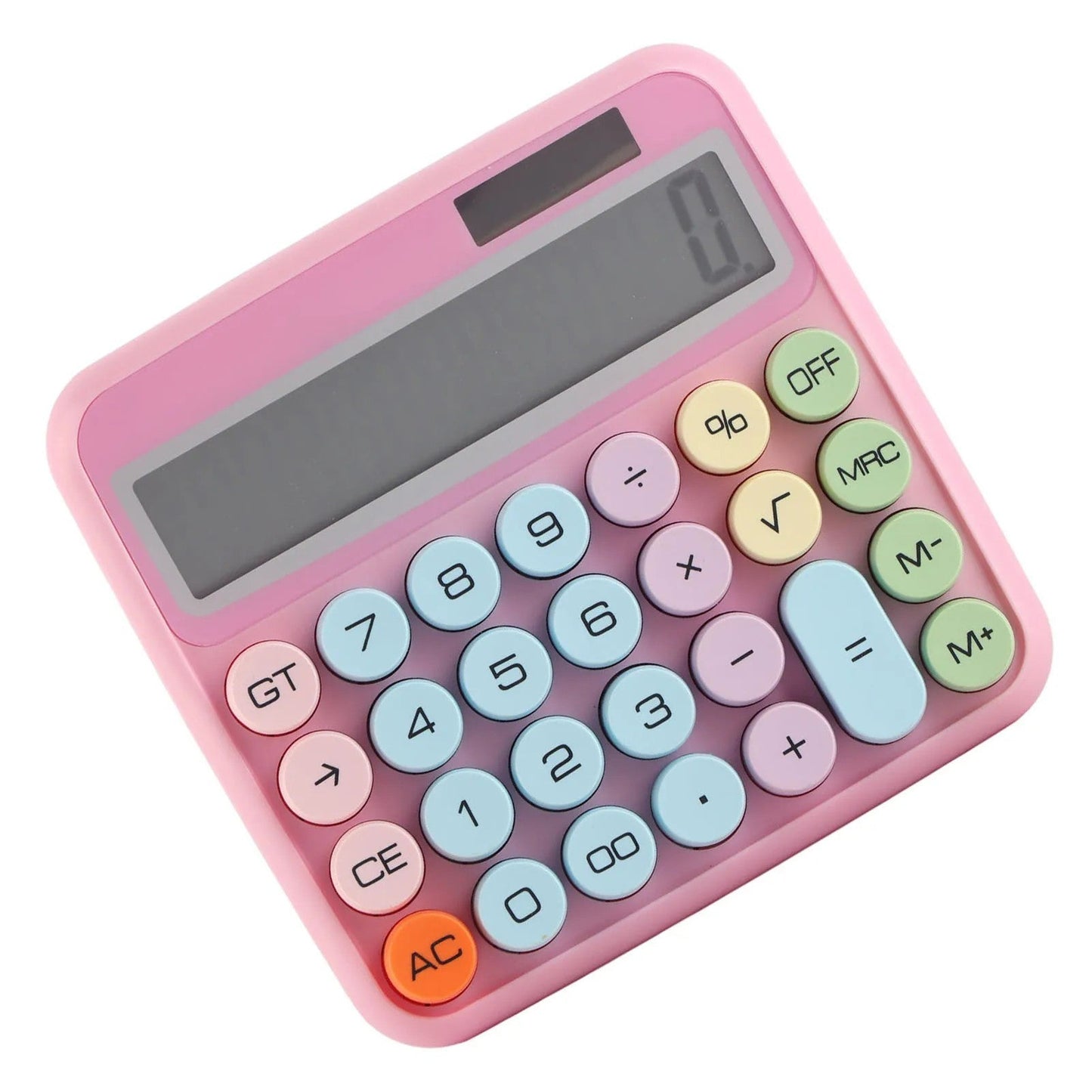 Calculator 12 Digit Colorful Calculator Mechanical Keyboard