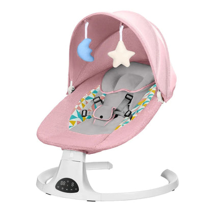 Baby Rocking Chair Electric Sleeping Basket Baby Electric Bassinet Smart Rocking Chair for Children Electric Baby Swing