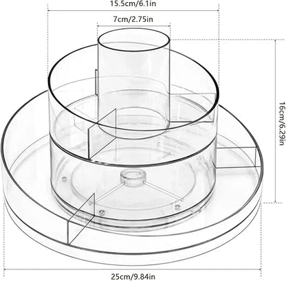 Makeup Organizer 360° Rotating Storage Organizer