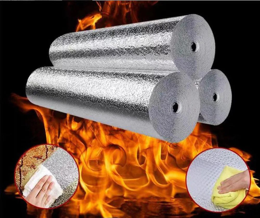 Aluminum Kitchen Roll | Table & Slab Heatproof/ Waterproof Vinyl Film