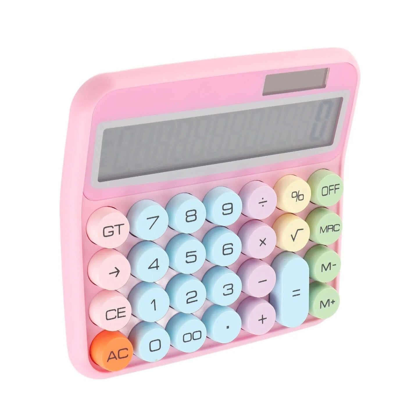 Calculator 12 Digit Colorful Calculator Mechanical Keyboard