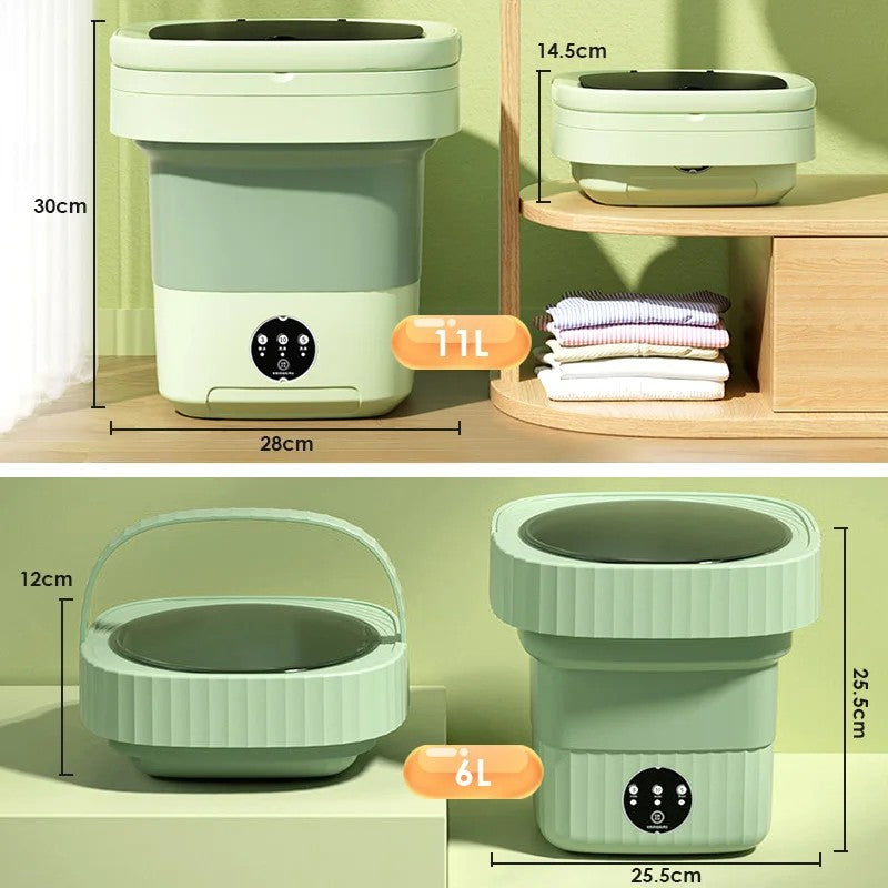 11L Folding Portable Washing Machine