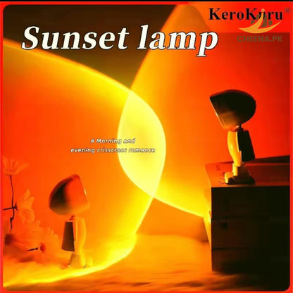 "Sunset Lamp Rechargeable Smart Lighting