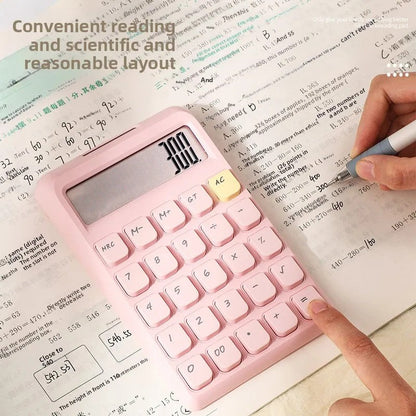 2025 New Solar Calculator with High Aesthetic Value Cream Colored