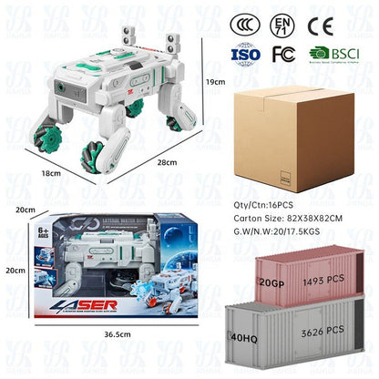 Remote Control Robo Car With Soft Bullet Toys 2.4G Moon Rover Robot Car Gesture Sensing Rc Stunt Car