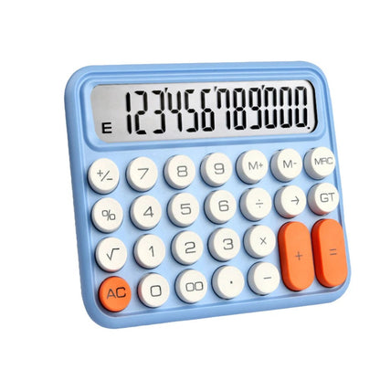 K3KE Mechanical Switch Calculator 12 Digit Large LCD Display